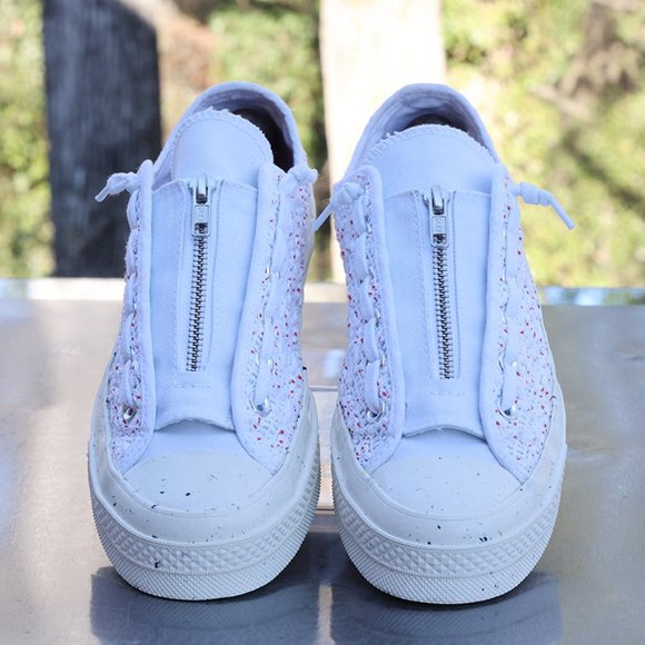 Converse Chuck 70 Low White Crochet Women’s Size 9 - Picture 8 of 11